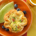 Breakfast Biscuit Quiches