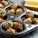 Hoisin-Whiskey Glazed Meatballs